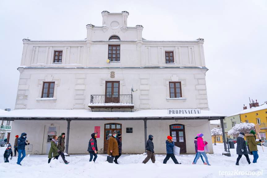 Precz z kamieniołomem w Iwli! Mieszkańcy protestowali w Dukli