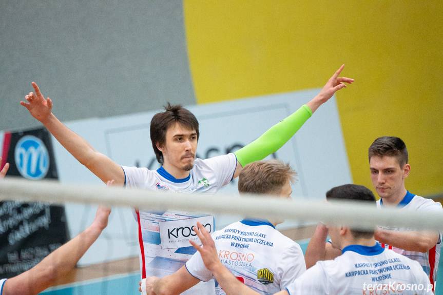 Karpaty Krosno Glass-KPU w Krośnie - Klub Siatkarski Błękitni Ropczyce 3:0