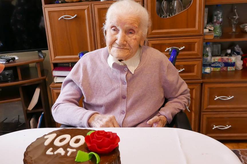 100 lat świętowała Pani Genowefa Michalczyk