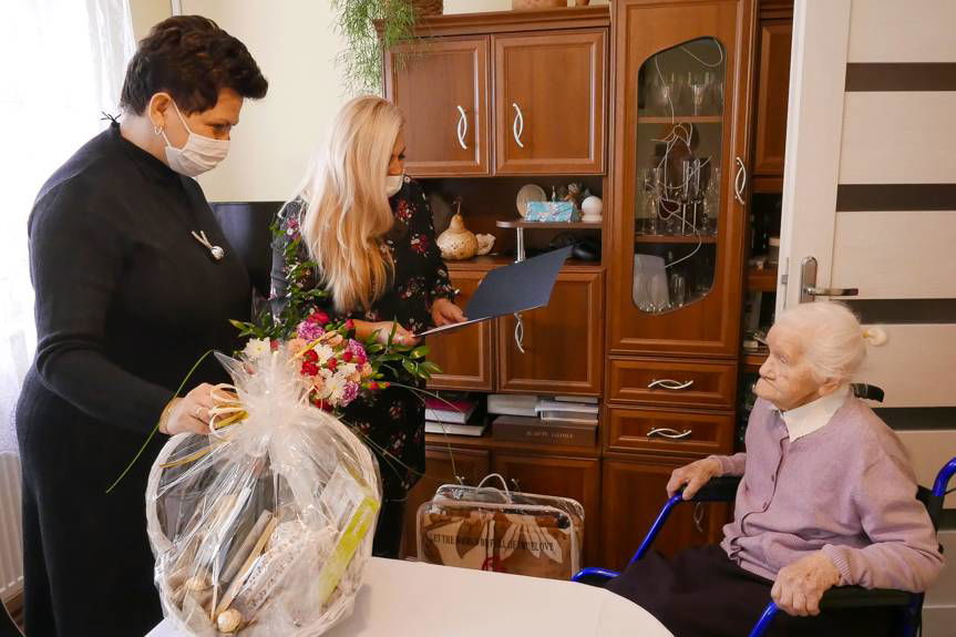 100 lat świętowała Pani Genowefa Michalczyk