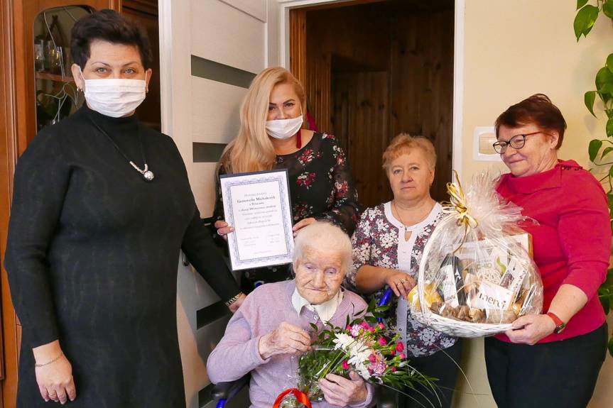 100 lat świętowała Pani Genowefa Michalczyk
