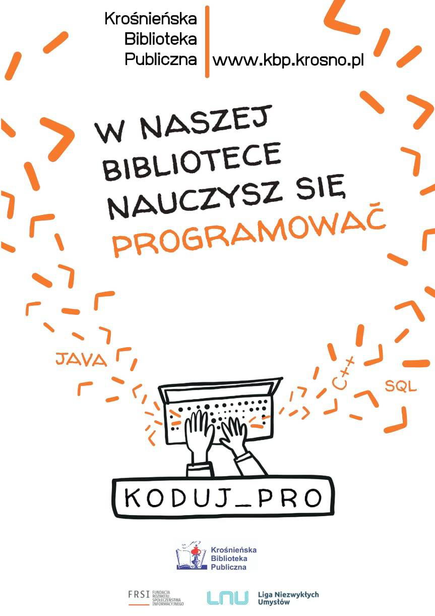 Bezpłatny kurs programowania w krośnieńskiej bibliotece