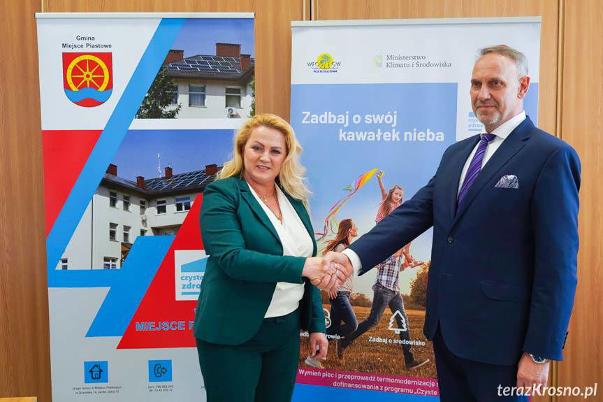 "Czyste powietrze" w gminie Miejsce Piastowe