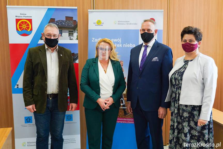 "Czyste powietrze" w gminie Miejsce Piastowe