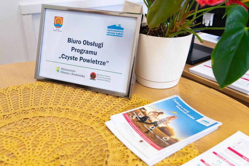 "Czyste powietrze" w gminie Miejsce Piastowe
