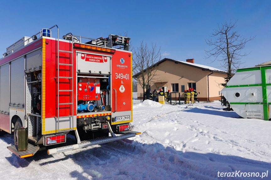 Awaria w hydroforni w Zręcinie