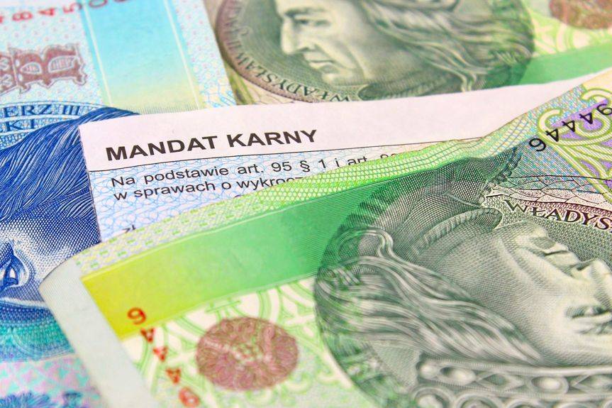 Wysoki mandat dla kierowcy autobusu