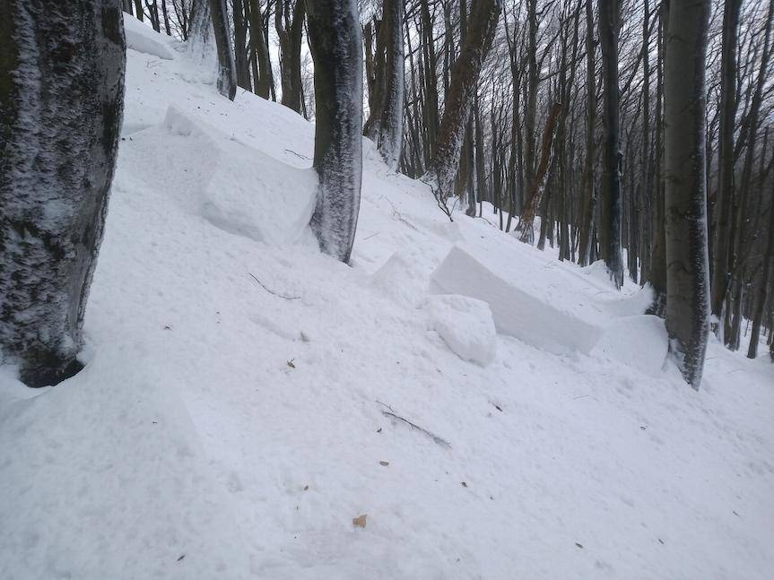 Uważajmy na lawiny na Cergowej