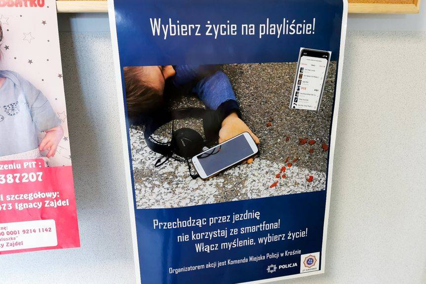 Krosno. Kampania edukacyjna "Wybierz życie na playliście"