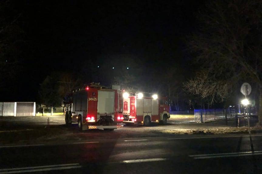 Wyciek gazu w Iwoniczu