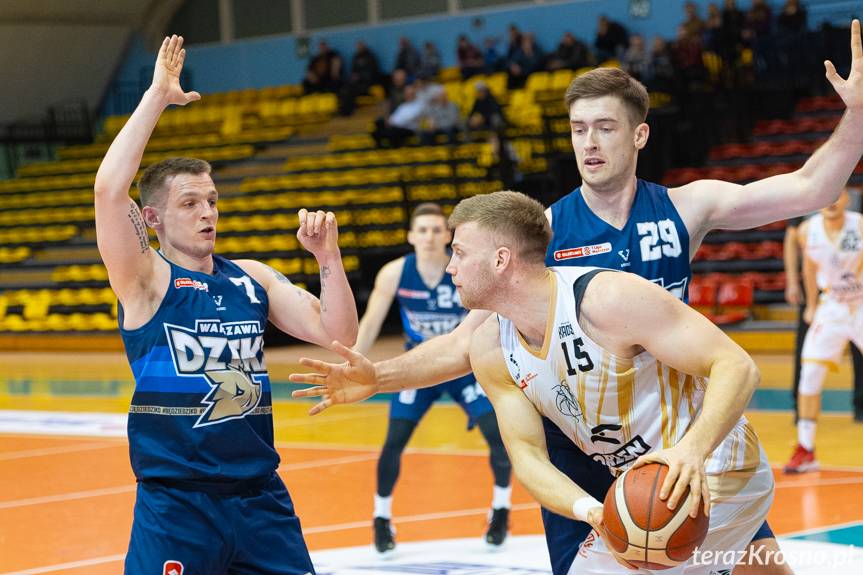 Miasto Szkła Krosno - Dziki Warszawa 87:82 