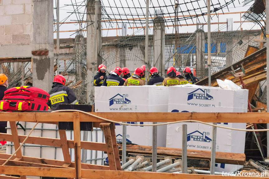 Tragedia na budowie w Krośnie. Prokuratura wszczęła śledztwo