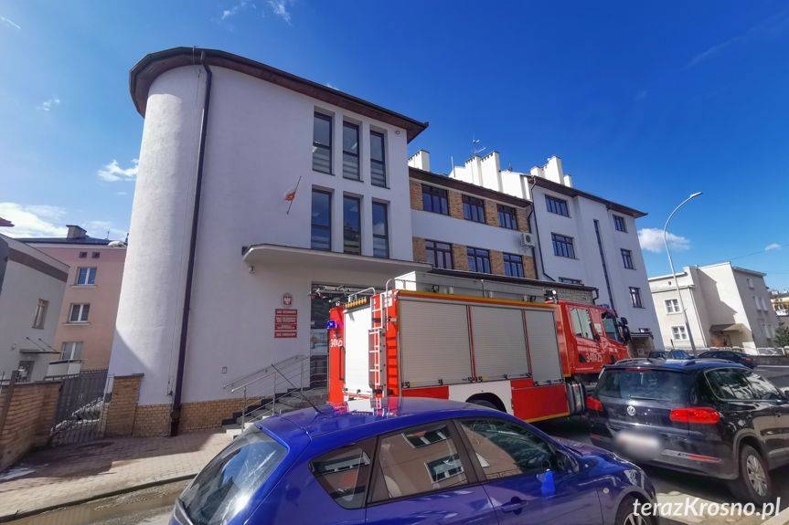 Alarm bombowy w sądzie w Krośnie