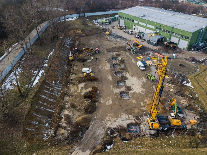 W Krośnie powstaje nowy plac kompostowni