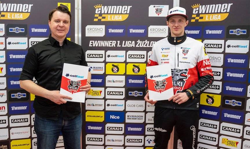 Tobiasz Musielak i Vaclav Milik w Cellfast Wilki Krosno