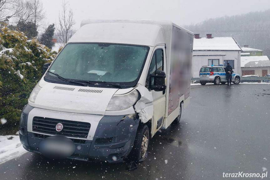 Kolizja w Wietrznie. Sprawca ukarany mandatem