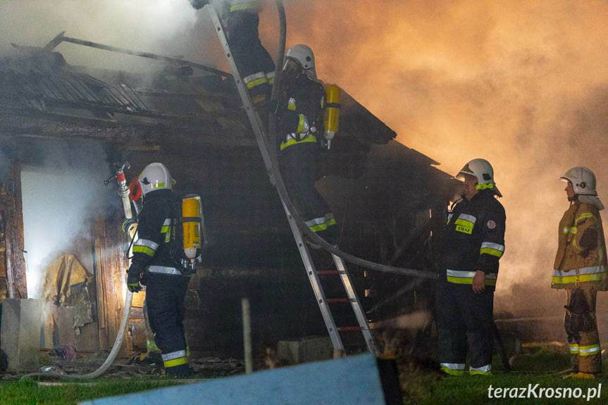 REGION. Pożar łemkowskiej chyży