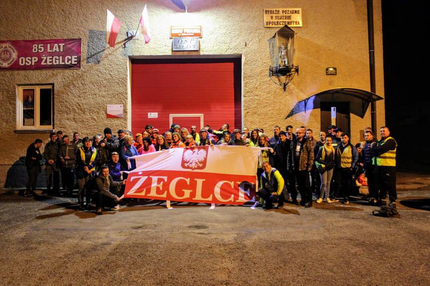 I Nocny Rajd Trasami Biegów Żołnierzy Wyklętych Żeglce - Zręcin