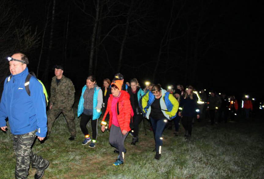 I Nocny Rajd Trasami Biegów Żołnierzy Wyklętych Żeglce - Zręcin