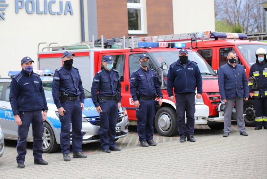 Jedlicze. Oddali hołd zamordowanemu policjantowi z Raciborza