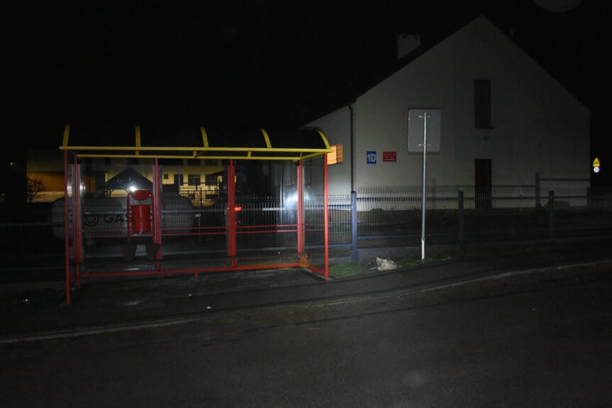 Zniszczone znaki i kosz na śmieci. Sprawcami pijani nastolatkowie