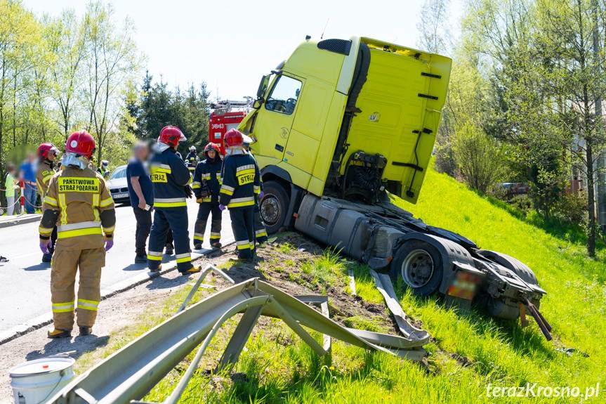 Wypadek w Pustynach na DK19