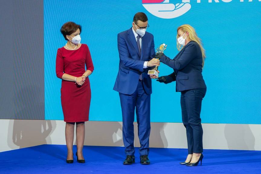 Gmina Miejsce Piastowe z tytułem "Samorząd PRO FAMILIA 2021"