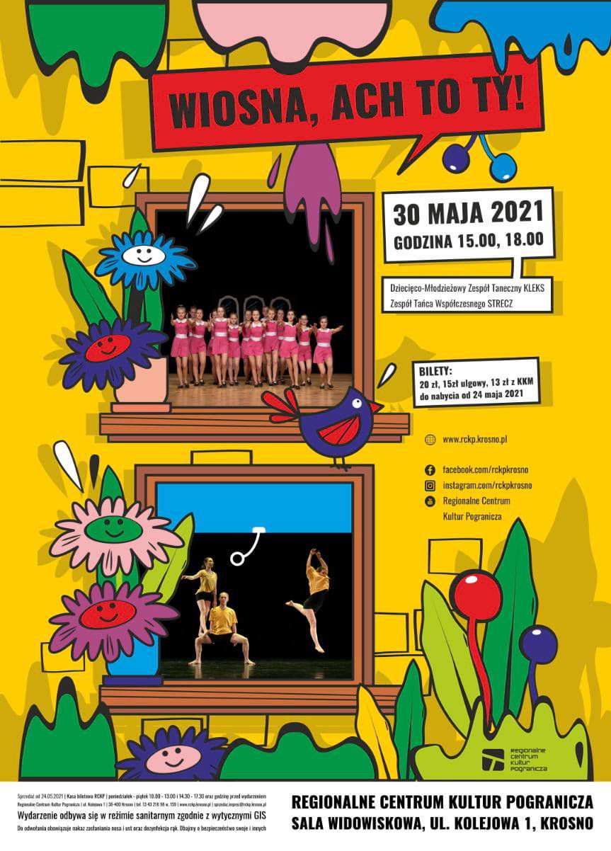 Koncert tańca "Wiosna, ach to Ty!" w RCKP