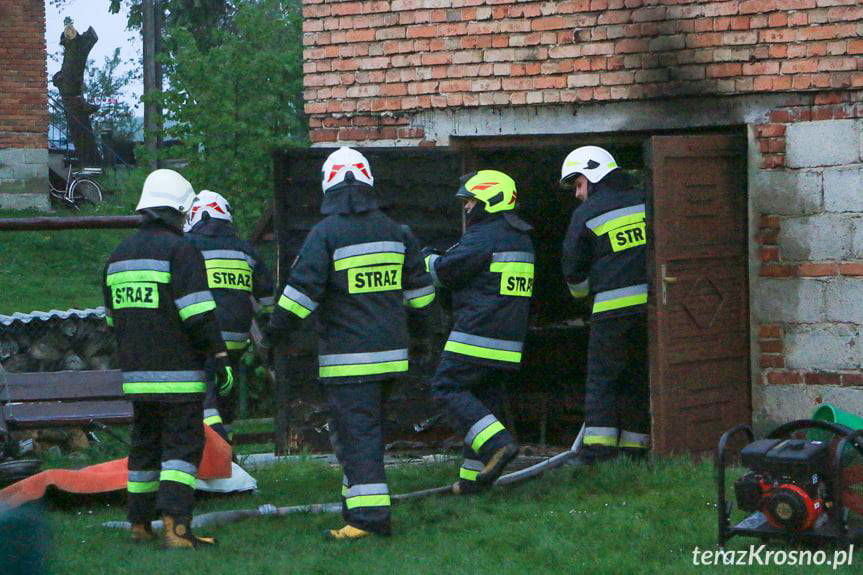 Pożar domu w Milczy. Jedna osoba nie żyje