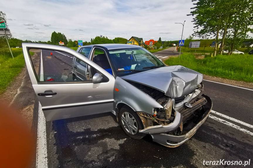 Oślepiło ją słońce, spowodowała kolizję