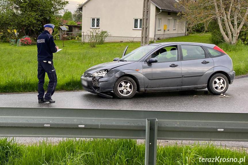 Zderzenie forda i audi