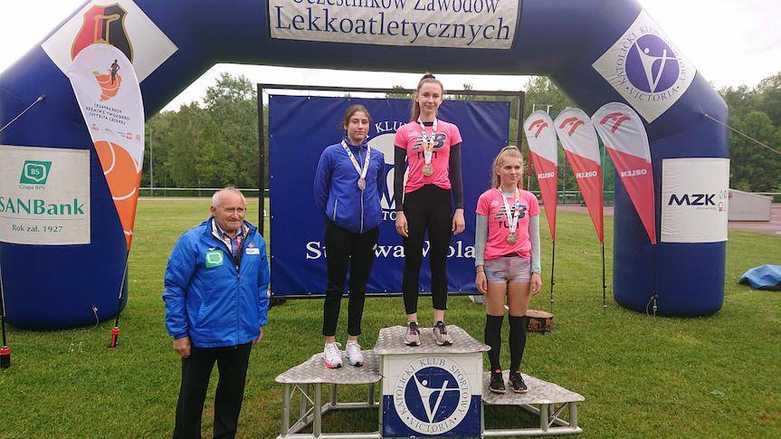 Złoty medal i rekord życiowy Moniki Moskal