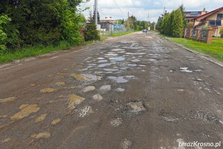 Co dalej z remontem ul. Malinowa Góra w Krośnie?