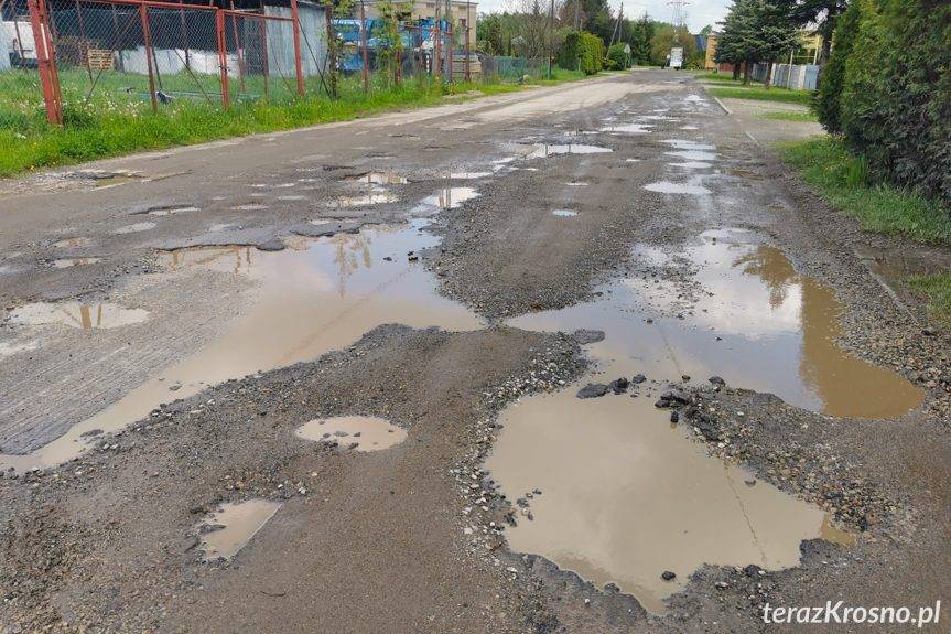 Co dalej z remontem ul. Malinowa Góra w Krośnie?