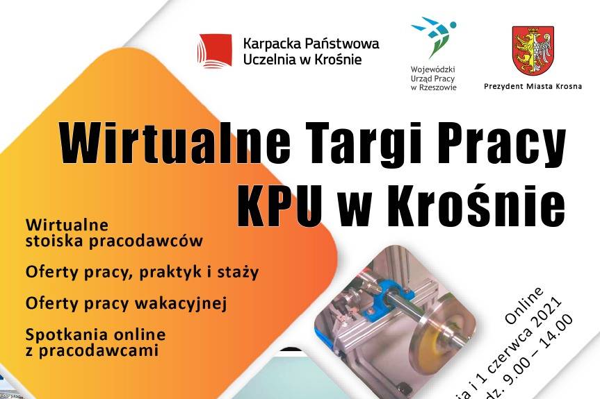 Wirtualne Targi Pracy KPU w Krośnie - zaproszenie