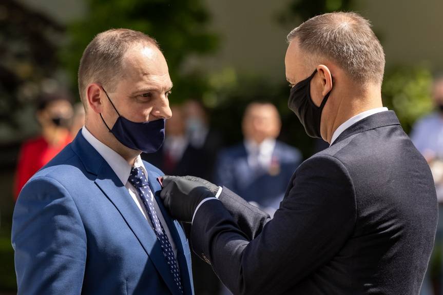 Wójt Wojaszówki uhonorowany Złotym Krzyżem Zasługi przez Prezydenta RP