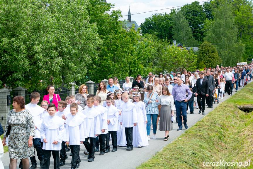 Procesja Bożego Ciała w Zręcinie