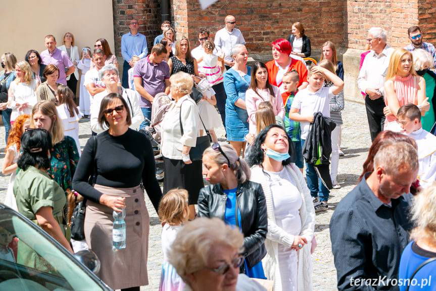 Procesja Bożego Ciała w Krośnie 