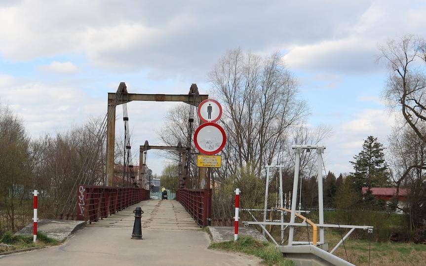 Kładka na Drzymały będzie zamknięta