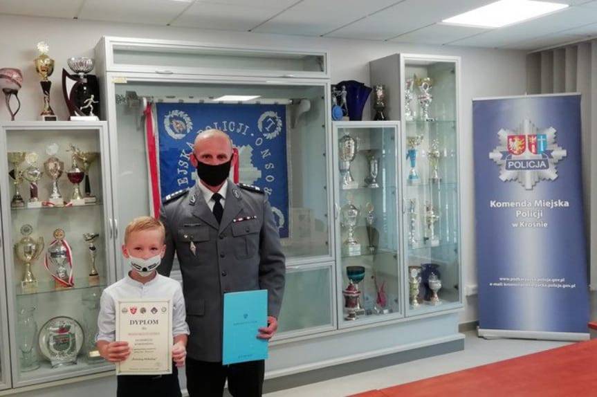 10-letni Mateusz Stanisz wyróżniony w konkursie "Śnieżny Dekalog"