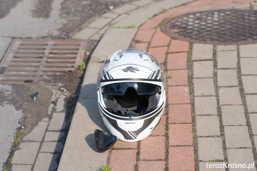 Wypadek na Tysiąclecia w Krośnie