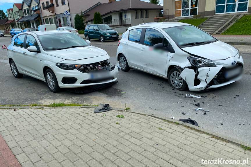 Zderzenie na Witosa w Krośnie