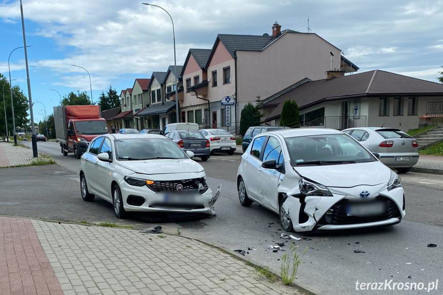 Zderzenie na Witosa w Krośnie
