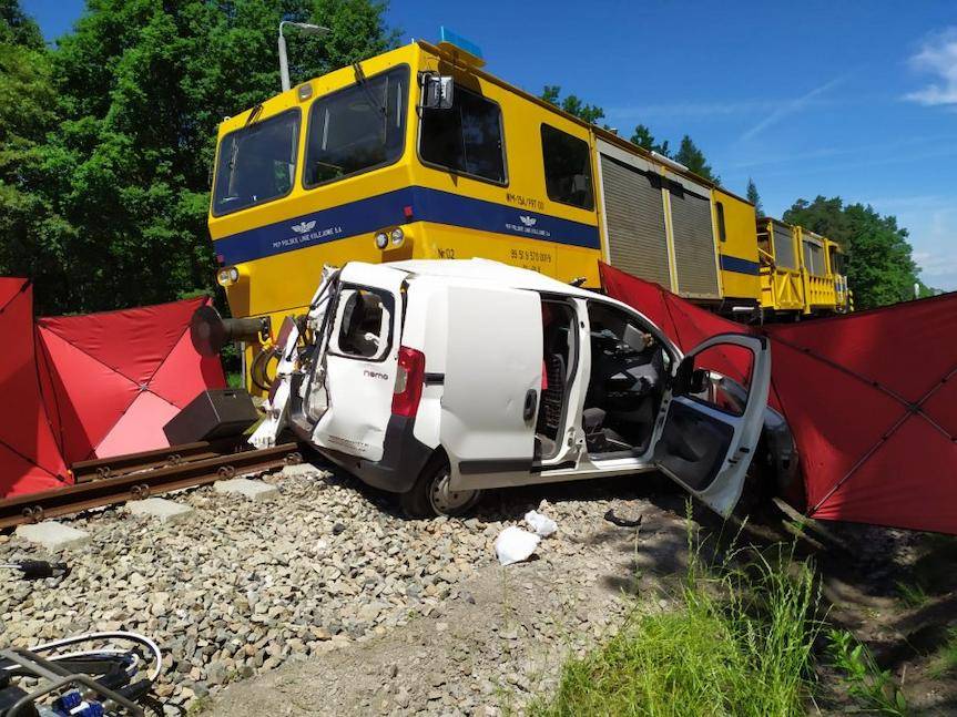 REGION. Tragedia na przejeździe kolejowym w Brzeźnicy