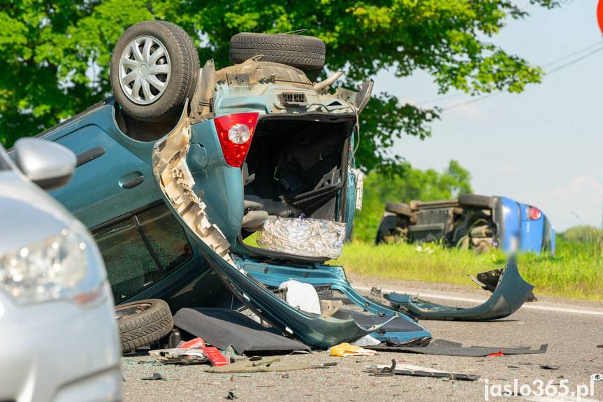 REGION. Wypadek w Zimnej Wodzie na DK28