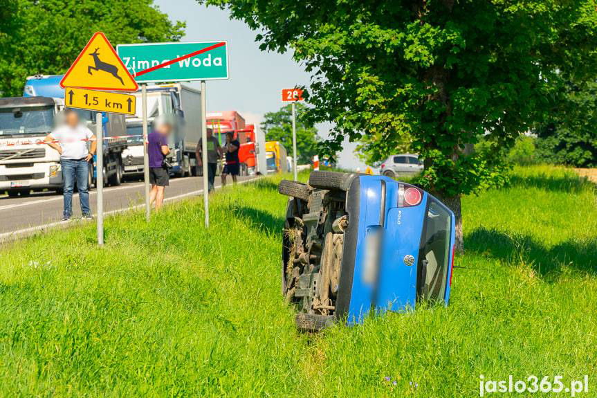 REGION. Wypadek w Zimnej Wodzie na DK28