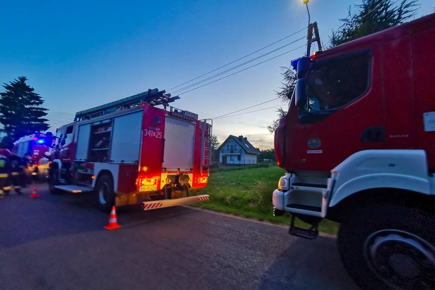Strażacy postawieni na nogi. Zapalił się tłuszcz