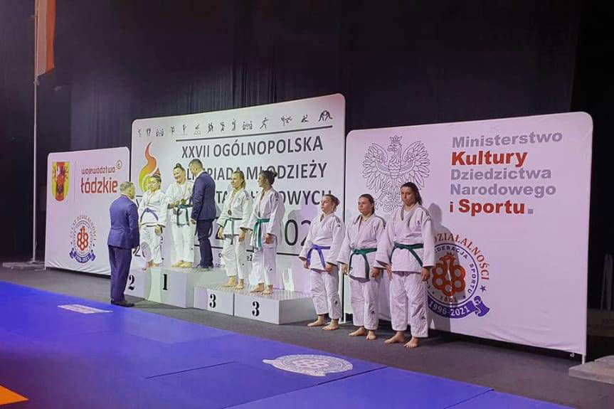 Oliwia Ziewalicz została mistrzem Polski w judo