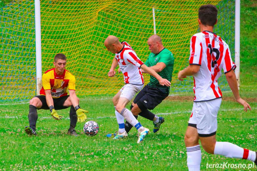 Sześć bramek i czerwona kartka w Iskrzyni