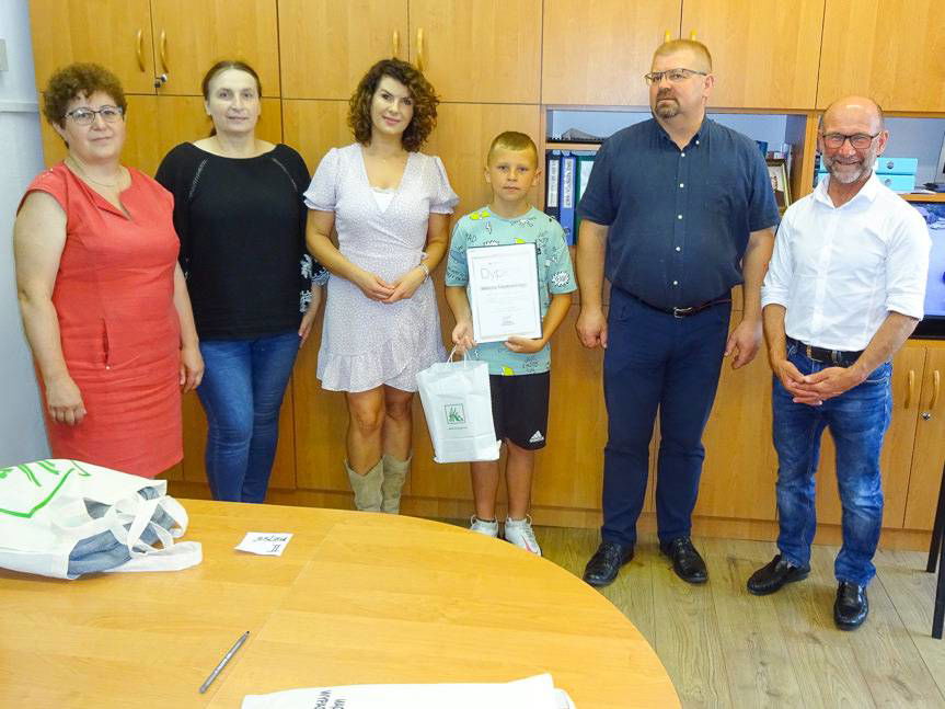 Uczeń z Lubatowej laureatem konkursu plastycznego KRUS